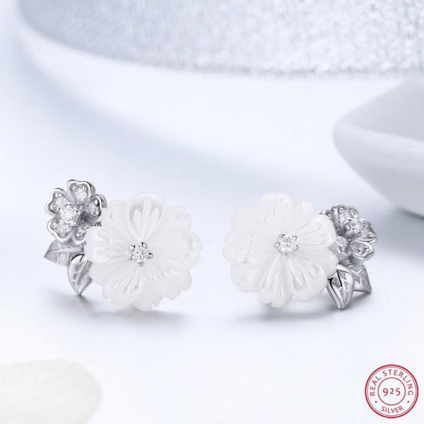 stud &omr 925 sterling sliver fashion jewelry silver earrings shell flower shape for women wedding engagement gifts, Golden;silver
stud &omr 925 sterling sliver fashion jewelry silver earrings shell flower shape for women wedding engagement gifts, Golden;silver