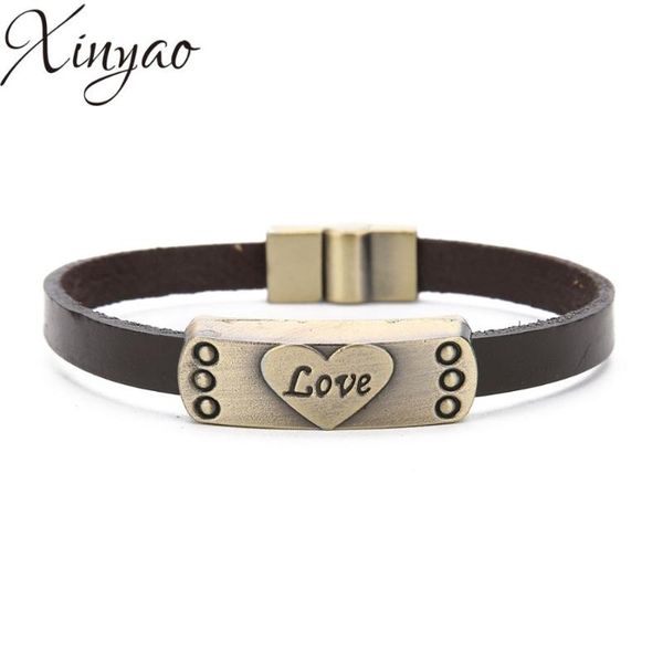charm bracelets xinyao genuine leather vintage loves hearts charms bangles for lovers' valentine's day jewelry gifts, Golden;silver
charm bracelets xinyao genuine leather vintage loves hearts charms bangles for lovers' valentine's day jewelry gifts, Golden;silver