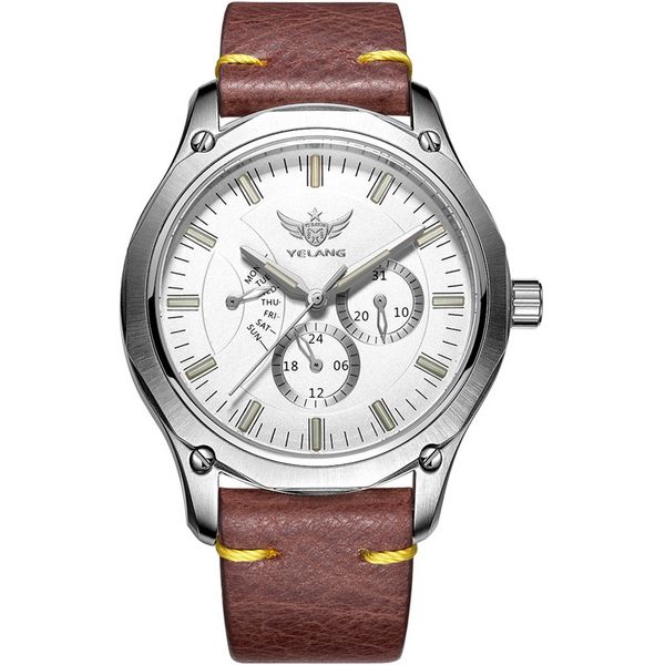 men sport wrist watch,mens tritium watches yelang luxury man fashion quartz wristwatch 100m waterproof t100 luminous montre, Silver
men sport wrist watch,mens tritium watches yelang luxury man fashion quartz wristwatch 100m waterproof t100 luminous montre, Silver
