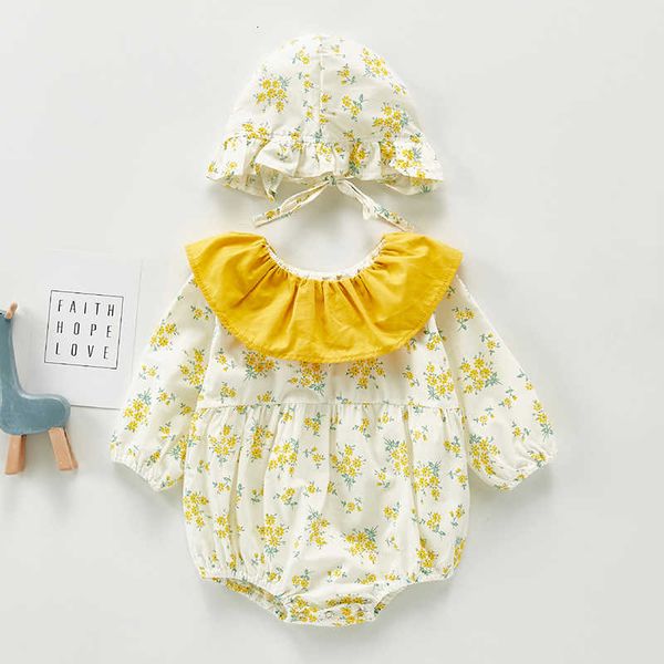 bodysuits doll collar long sleeves flower print baby girl and hat newborn rompers clothes, Blue
bodysuits doll collar long sleeves flower print baby girl and hat newborn rompers clothes, Blue