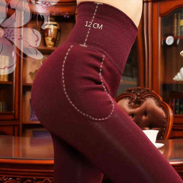 12cm high waist winter thick women leggings warm pants casual slimming good elastic female keep warm velvet body shaper leggings, Black
12cm high waist winter thick women leggings warm pants casual slimming good elastic female keep warm velvet body shaper leggings, Black