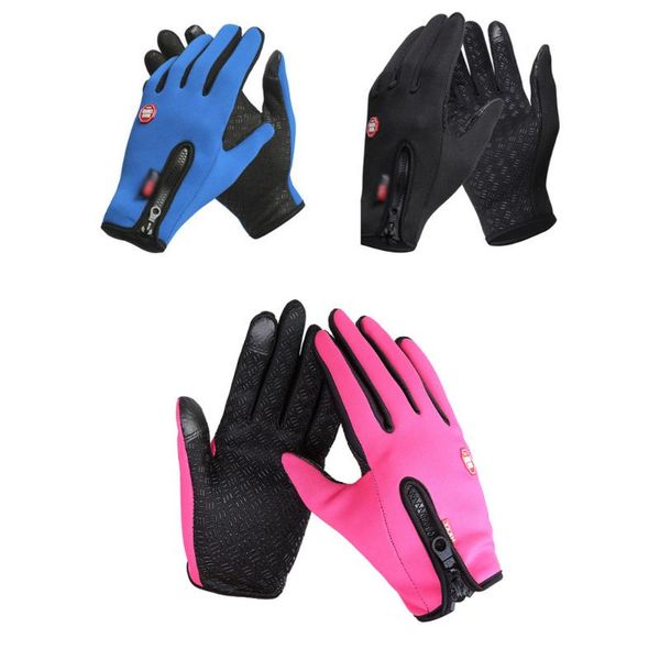 cycling gloves winter outdoor warm waterproof skiing riding touchscreen full finger, Black
cycling gloves winter outdoor warm waterproof skiing riding touchscreen full finger, Black