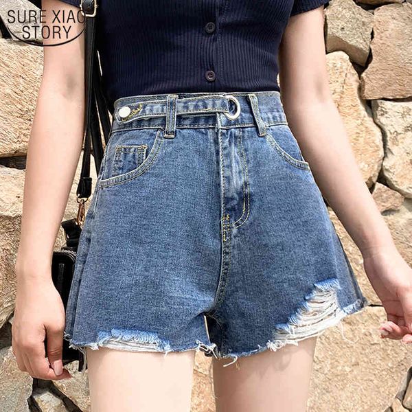 solid button wide leg women's shirts plus size korean style ripped shorts loose high waist slim straight-leg 9515 210508, White;black
solid button wide leg women's shirts plus size korean style ripped shorts loose high waist slim straight-leg 9515 210508, White;black