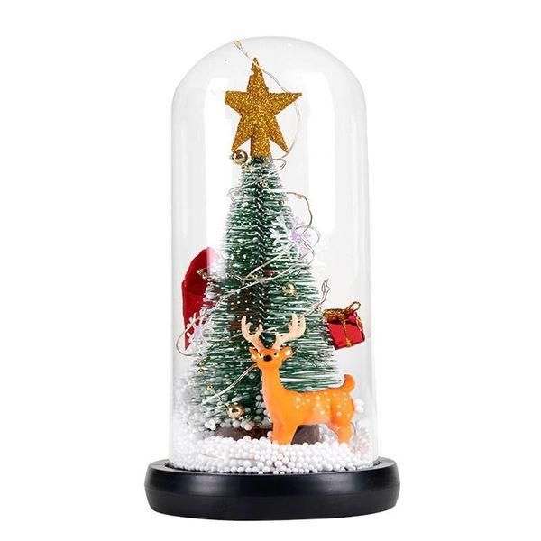 christmas decorations gift home decor party led light deskwith glass dome ornament miniature tree pography prop simulation artificial
christmas decorations gift home decor party led light deskwith glass dome ornament miniature tree pography prop simulation artificial