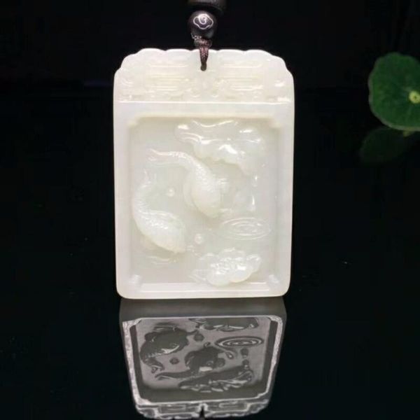 lockets h45#exquisite hetian jade squid pendant, Silver
lockets h45#exquisite hetian jade squid pendant, Silver