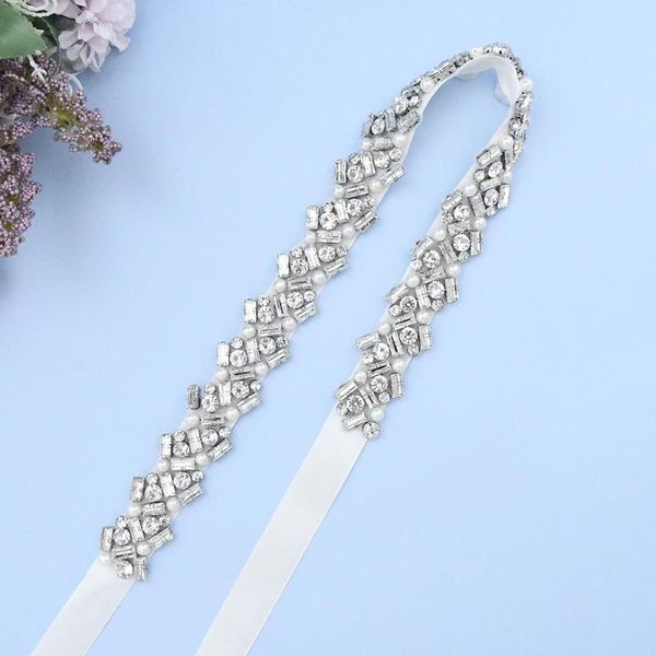 wedding sashes trixy s432 women's bridal belt beaded pearls rhinestone pearl silver sparkle satin sash, White
wedding sashes trixy s432 women's bridal belt beaded pearls rhinestone pearl silver sparkle satin sash, White