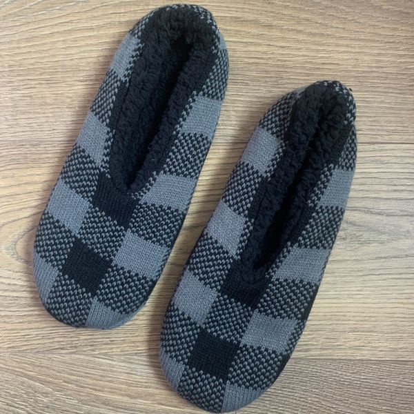 men house indoor sock slippers knit gingham plush cotton shoes male soft fluffy velet indoor slipper bedroom warm home footwear, Black
men house indoor sock slippers knit gingham plush cotton shoes male soft fluffy velet indoor slipper bedroom warm home footwear, Black