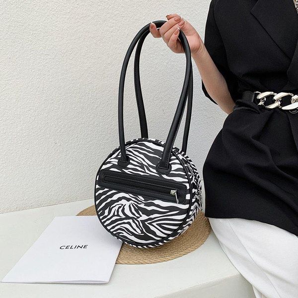 evening bags women's shoulder bag round shape subaxillary fashion soft handle handbag leather women zebra pattern purse
evening bags women's shoulder bag round shape subaxillary fashion soft handle handbag leather women zebra pattern purse