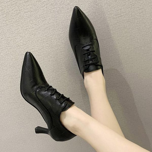 dress shoes 2021 autumn gladiator high heels lace up pumps women cross-tied pointed toe bare boots spring ladies, Black
dress shoes 2021 autumn gladiator high heels lace up pumps women cross-tied pointed toe bare boots spring ladies, Black