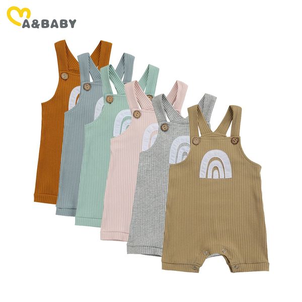 0-18m summer toddler born baby boy girl jumpsuit rainbow sleeveless rompers infant boys clothing costumes 210515, Blue
0-18m summer toddler born baby boy girl jumpsuit rainbow sleeveless rompers infant boys clothing costumes 210515, Blue