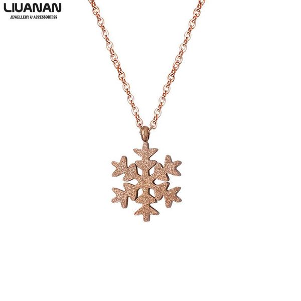 pendant necklaces snow snowflake necklace year christmas gift for women girls stainless steel jewelry, Silver
pendant necklaces snow snowflake necklace year christmas gift for women girls stainless steel jewelry, Silver