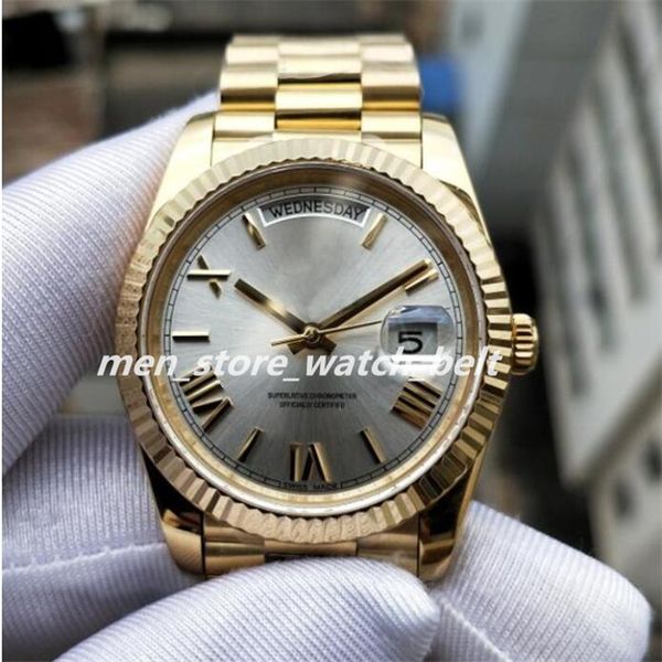 6 style 40mm mens 1 rxa 2813 automatic bp factory v2 new watch strap watches sapphire glass sport wristwatches, Slivery;brown
6 style 40mm mens 1 rxa 2813 automatic bp factory v2 new watch strap watches sapphire glass sport wristwatches, Slivery;brown