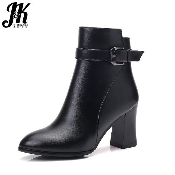 boots jk big size 33-43 high heels ankle women buckle pointed toe female booties 2021 winter warm shoes casual footwear, Black
boots jk big size 33-43 high heels ankle women buckle pointed toe female booties 2021 winter warm shoes casual footwear, Black