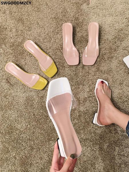 slippers women summer 2021 heels pumps ladies chunky woman high zapatos transparentes mujer, Black
slippers women summer 2021 heels pumps ladies chunky woman high zapatos transparentes mujer, Black