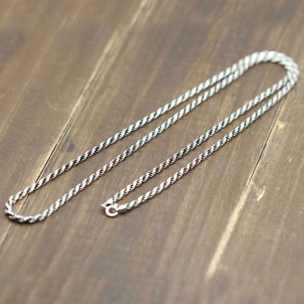 real s925 sterling silver twist cord chain fine couple necklace fo exquisite party jewellery chains
real s925 sterling silver twist cord chain fine couple necklace fo exquisite party jewellery chains
