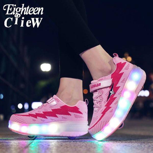 size 28-40 usb rechargeable luminous sneaker with wheels children led shoes and lights for girl sneakers, Black;red
size 28-40 usb rechargeable luminous sneaker with wheels children led shoes and lights for girl sneakers, Black;red