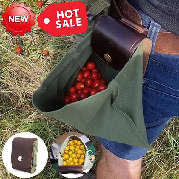 fruit picking container bag water-proof camping storage snack carrying canvas foraging portable sundries organizer bags
fruit picking container bag water-proof camping storage snack carrying canvas foraging portable sundries organizer bags