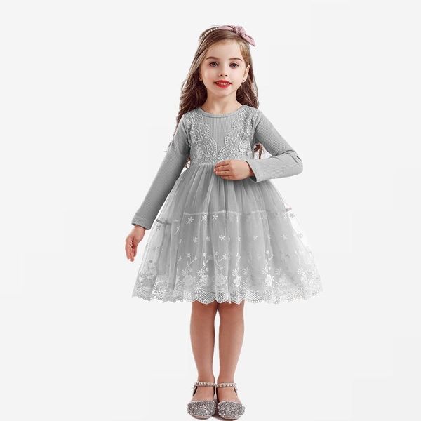 kids dresses outfits party dress girl mesh embroidery long sleeve casual girls lace girl's, Red;yellow
kids dresses outfits party dress girl mesh embroidery long sleeve casual girls lace girl's, Red;yellow