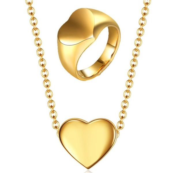 earrings & necklace personalized customized engrave name po signet ring stainless steel men women heart engagement wedding jewelry sets, Silver
earrings & necklace personalized customized engrave name po signet ring stainless steel men women heart engagement wedding jewelry sets, Silver