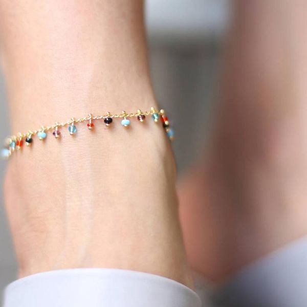 fashion jewelry colorful foot drop crystal rhinestone rainbow anklet bracelet gifts barefoot leg for woman girl anklets, Red;blue
fashion jewelry colorful foot drop crystal rhinestone rainbow anklet bracelet gifts barefoot leg for woman girl anklets, Red;blue