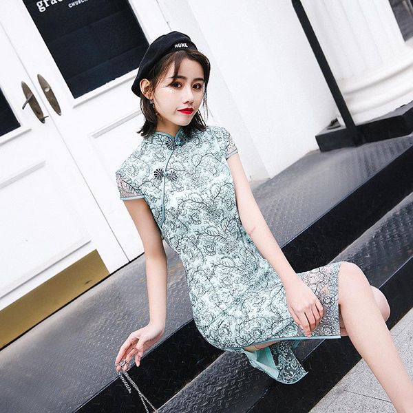 ethnic clothing chinese style cheongsam women dress retro lace embroidery cheongsams qipao dresses modern oriental wedding party girls, Red
ethnic clothing chinese style cheongsam women dress retro lace embroidery cheongsams qipao dresses modern oriental wedding party girls, Red