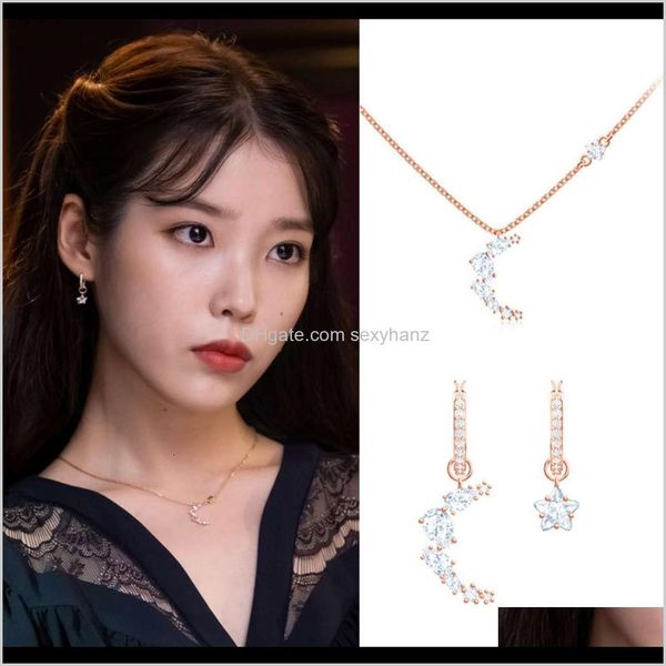 pendant necklaces & jewelry drop delivery 2021 pendants druna el li zhien iu same earring necklace set asymmetric earrings star moon item gz, Silver
pendant necklaces & jewelry drop delivery 2021 pendants druna el li zhien iu same earring necklace set asymmetric earrings star moon item gz, Silver