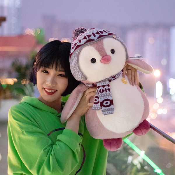 new scarf penguin stuffed doll winter penguins family 2047cm little cute animal plushie pink grey blue green kids gift
new scarf penguin stuffed doll winter penguins family 2047cm little cute animal plushie pink grey blue green kids gift