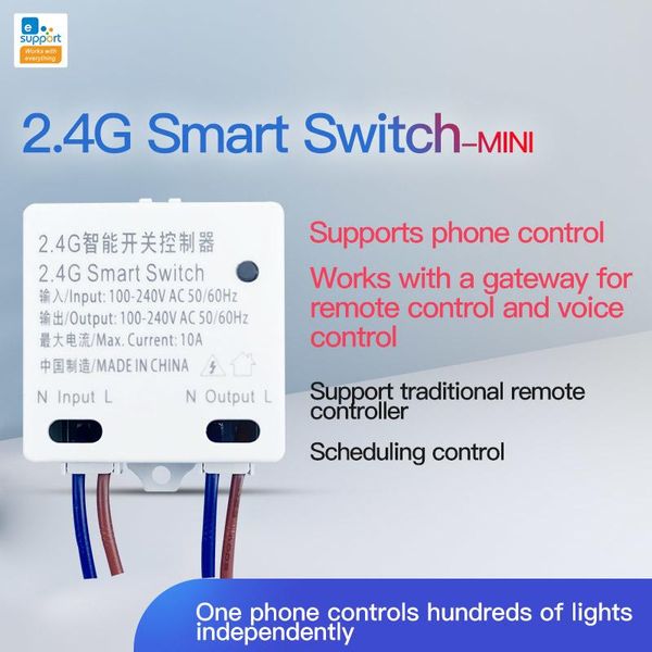 smart home control basic-2.4g switch modification module rm 2.4g via ewelink app/wechat remote bluetooth work with alexa google
smart home control basic-2.4g switch modification module rm 2.4g via ewelink app/wechat remote bluetooth work with alexa google