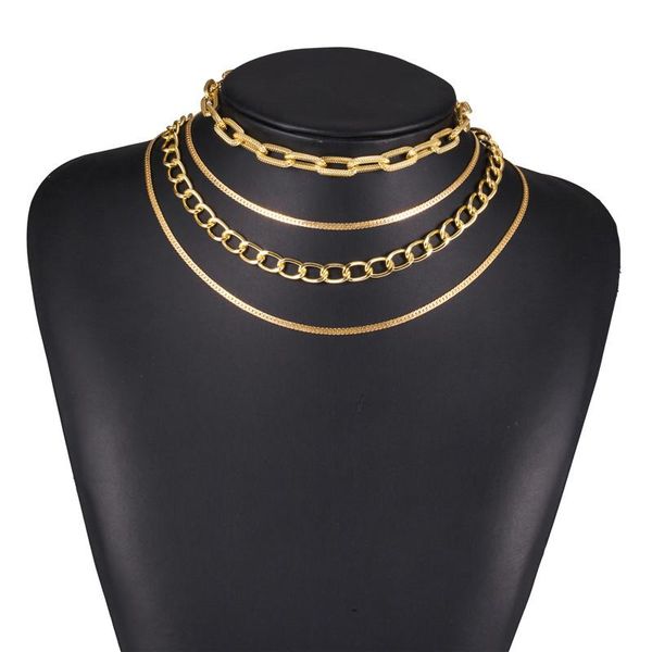 chains vintage multi-layer chain necklace for women trendy multilayered gold snake choker 2021 jewelry party, Silver
chains vintage multi-layer chain necklace for women trendy multilayered gold snake choker 2021 jewelry party, Silver