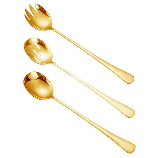 forks 3pcs stainless steel spork spoon and colander set with long handle for home use
forks 3pcs stainless steel spork spoon and colander set with long handle for home use