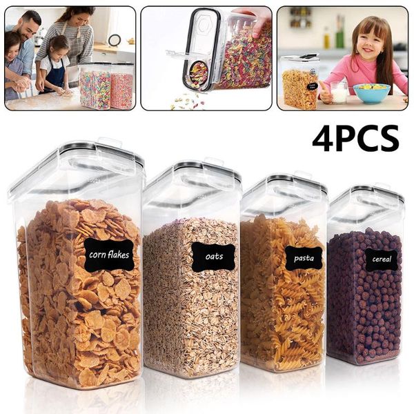 storage bottles & jars 4000ml food container plastic kitchen refrigerator noodle box multigrain tank transparent sealed bread
storage bottles & jars 4000ml food container plastic kitchen refrigerator noodle box multigrain tank transparent sealed bread