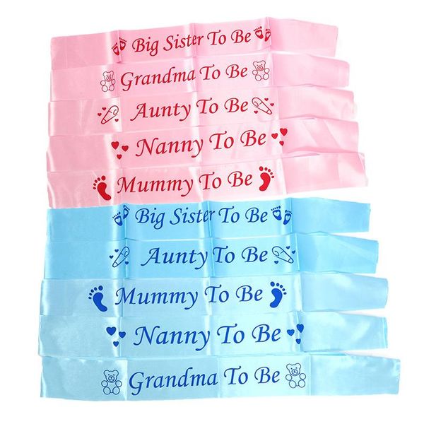 pink blue baby shower decoration sash mommy to be boy girl born party gender reveals gifts ww60
pink blue baby shower decoration sash mommy to be boy girl born party gender reveals gifts ww60