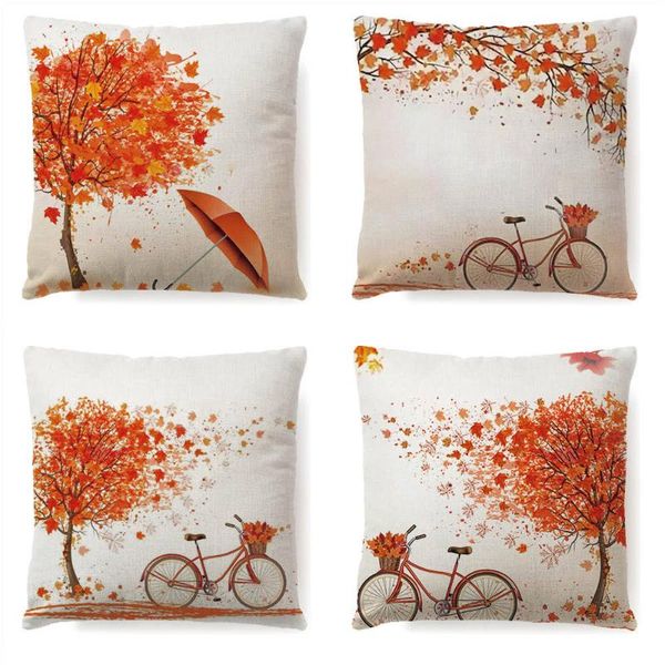 cushion/decorative pillow bicycle decorative pillowcase autumn set tree mat outdoor car
cushion/decorative pillow bicycle decorative pillowcase autumn set tree mat outdoor car