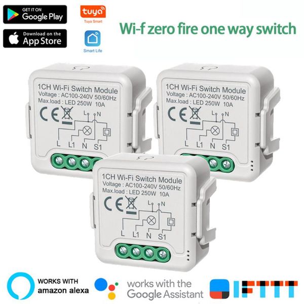 smart home control 3pcs/lot tuya wifi switch mini 3-way dual-control app/voice works with amazon alexa and google drop
smart home control 3pcs/lot tuya wifi switch mini 3-way dual-control app/voice works with amazon alexa and google drop