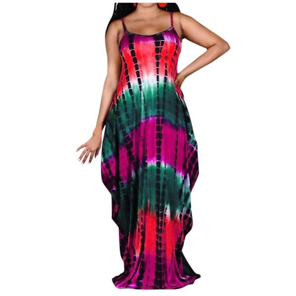 casual dresses 40# plus size strap maxi dress vintage tie-dyed print o-neck sleeveless floor length bohemia robe femme, Black;gray
casual dresses 40# plus size strap maxi dress vintage tie-dyed print o-neck sleeveless floor length bohemia robe femme, Black;gray