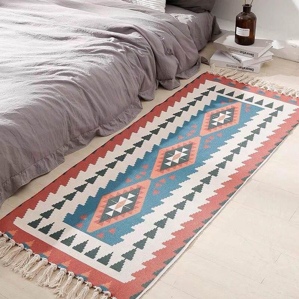 carpets ethnic style cotton and linen carpet hand knot anti slip boho floor mat sofa tassel rug bedroom bedside foot pad long tatami
carpets ethnic style cotton and linen carpet hand knot anti slip boho floor mat sofa tassel rug bedroom bedside foot pad long tatami