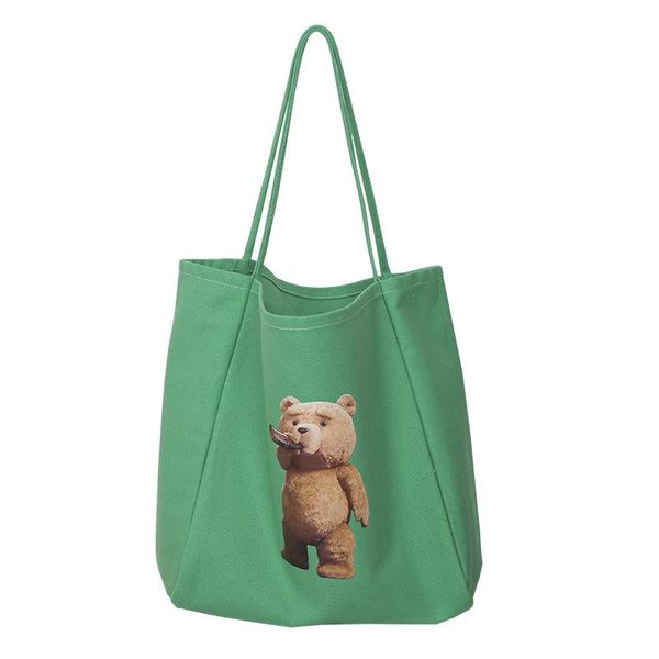 evening bags summer cute bear print shoulder bag women's canvas large-capacity shopping reusable fashion underarm luxury handbag
evening bags summer cute bear print shoulder bag women's canvas large-capacity shopping reusable fashion underarm luxury handbag