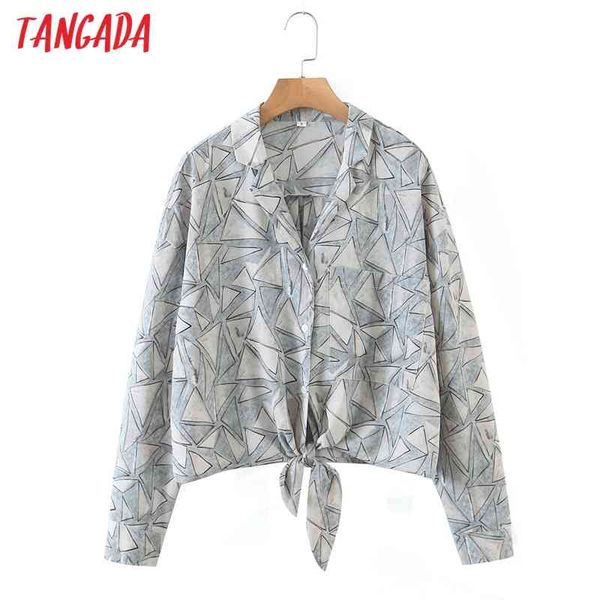 women retro geometry print crop long sleeve chic female loose shirt qw91 210416, White
women retro geometry print crop long sleeve chic female loose shirt qw91 210416, White