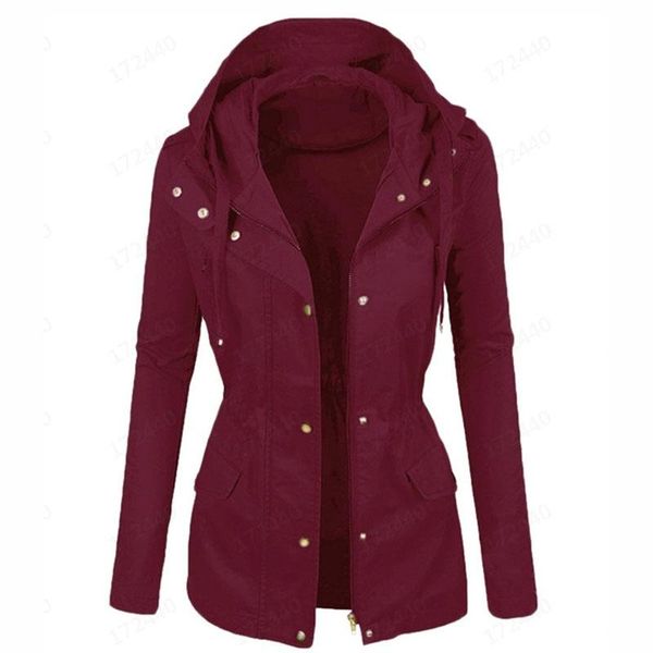 jackets fashion lapel retro warm slim women coats clothes jacket 2021 plus size casual spring autumn hooded ladies women's, Black;brown
jackets fashion lapel retro warm slim women coats clothes jacket 2021 plus size casual spring autumn hooded ladies women's, Black;brown