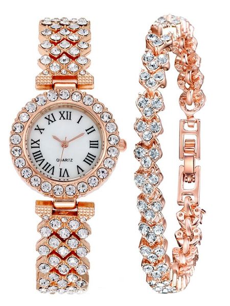 wristwatches fashion trend business watch with diamond elegant quartz lady and bracelet (2pcs / set) set couples gifts, Slivery;brown
wristwatches fashion trend business watch with diamond elegant quartz lady and bracelet (2pcs / set) set couples gifts, Slivery;brown