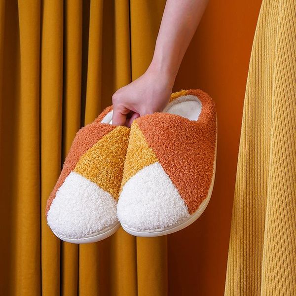 slippers 2021 women warm home cloor match plush couples winter non-slip bedroom house slides indoor floor shoes zapatilla mujer, Black
slippers 2021 women warm home cloor match plush couples winter non-slip bedroom house slides indoor floor shoes zapatilla mujer, Black
