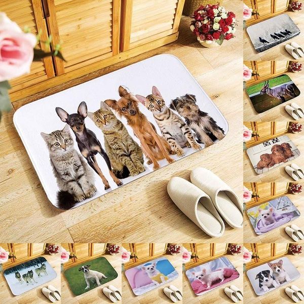 cushion/decorative pillow cute animals print lovely cat dog doormat entrance carpet floor mat kitchen rug indoor/bathroom anti-slip carpets
cushion/decorative pillow cute animals print lovely cat dog doormat entrance carpet floor mat kitchen rug indoor/bathroom anti-slip carpets