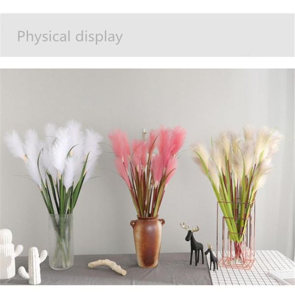 decorative flowers & wreaths plastic artificial faux pampas grass 90cm phragmites plants for wedding party flower bunch home decoration
decorative flowers & wreaths plastic artificial faux pampas grass 90cm phragmites plants for wedding party flower bunch home decoration