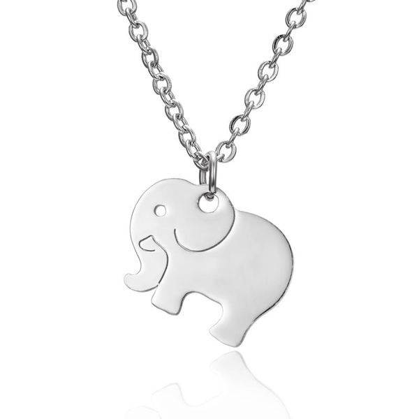 Rinhoo Stainless Steel Necklace For Women Lover's Lucky Elephant Pendant Necklaces Simple Design Fashion Engagement Jewelry Gift, Silver
Rinhoo Stainless Steel Necklace For Women Lover's Lucky Elephant Pendant Necklaces Simple Design Fashion Engagement Jewelry Gift, Silver