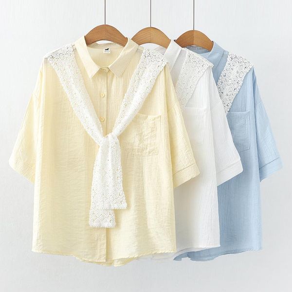 women's blouses & shirts 2021 vintage blouse women summer short sleeve shirt korean style loose casual white solid elegant blusas all
women's blouses & shirts 2021 vintage blouse women summer short sleeve shirt korean style loose casual white solid elegant blusas all