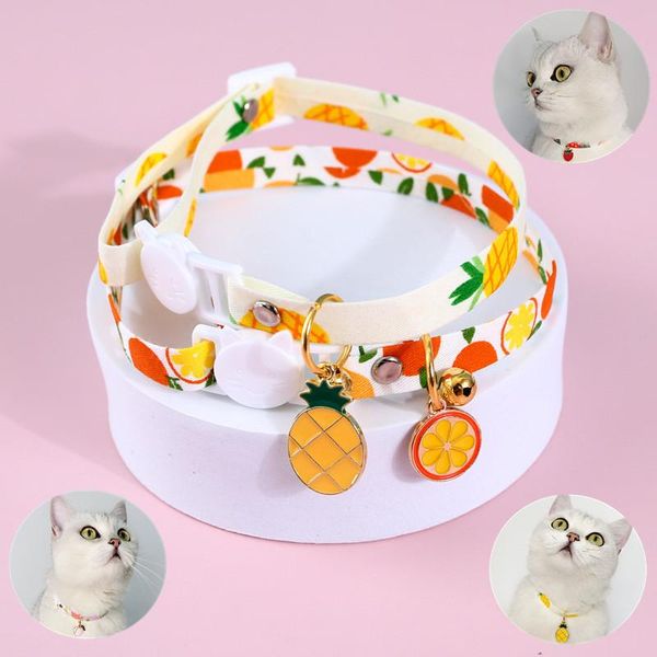 cat collars & leads cute fruit print breakaway light collar with pendent pet dog neck belt kitten accessories product
cat collars & leads cute fruit print breakaway light collar with pendent pet dog neck belt kitten accessories product