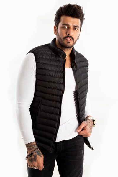 men's vests deepsea gooseneck arched zipper inflatable puff male vest 2101835, Black;white
men's vests deepsea gooseneck arched zipper inflatable puff male vest 2101835, Black;white