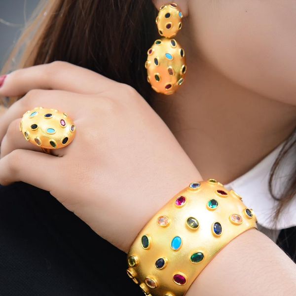 earrings & necklace missvikki luxury chic dubai statement gold bangle ring jewelry sets for women bridal wedding party set, Silver
earrings & necklace missvikki luxury chic dubai statement gold bangle ring jewelry sets for women bridal wedding party set, Silver