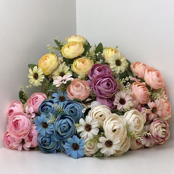 decorative flowers & wreaths 30cm rose pink silk simulation bouquet suitable for living room decoration family wedding interior
decorative flowers & wreaths 30cm rose pink silk simulation bouquet suitable for living room decoration family wedding interior