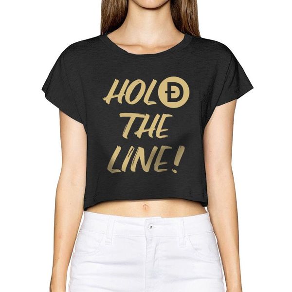 women's t-shirt dogecoin hold the line crypto ladies' leak navel aesthetic clothes print funny tee 100% cotton, White
women's t-shirt dogecoin hold the line crypto ladies' leak navel aesthetic clothes print funny tee 100% cotton, White